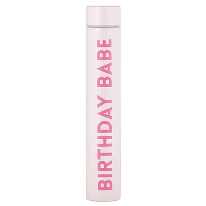 "Birthday Babe" Flask Bottle