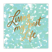"Living my Best Life" Cocktail Napkins, Jollity Co.