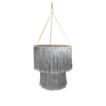 Tinsel Chandelier Silver, Jollity & Co