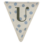 Fabric Bunting Letter U
