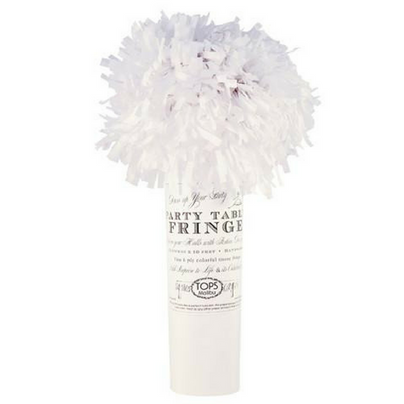 White Table Fringe