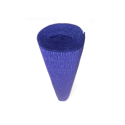 Midnigt Blue Crepe Paper Table Runner