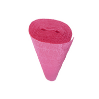 Bright Pink Crepe Table Runner