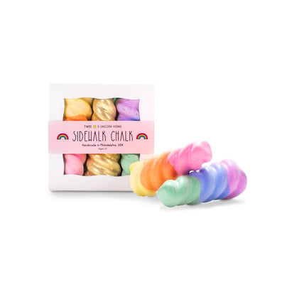 Unicorn Horn Sidewalk Chalk Set