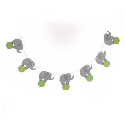 Circus Elephant Banner