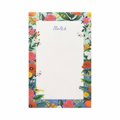 Orangerie Floral Notepad