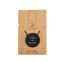 Leather Bottle Tag