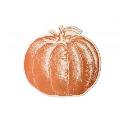 Die Cut Pumpkin Placemat