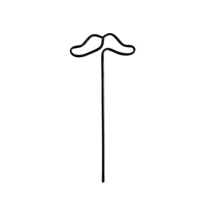Mustache Straw