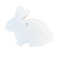 Marble Bunny Serving Board