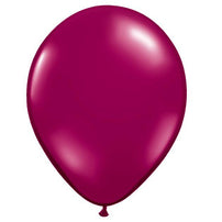 Latex Balloon, Sparkling Burgundy