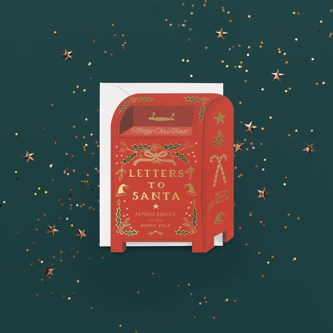 Letters to Santa Card Gift Box Set