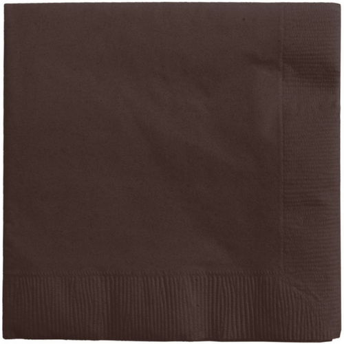 chocolate brown napkins