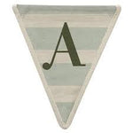 Fabric Bunting Letter A