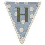 Fabric Bunting Letter H