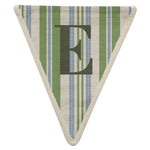 Fabric Bunting Letter E