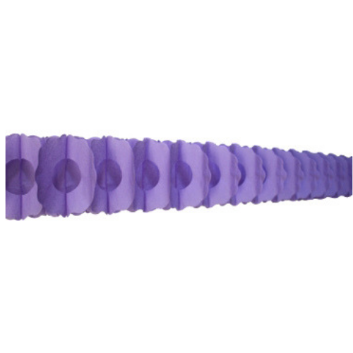 Lavender Tissue Garland