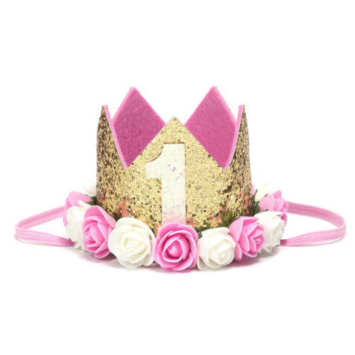 Birthday Number Floral Crowns