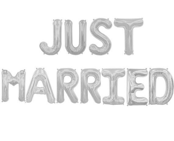 Just Married Balloon Kit – Jollity & Co