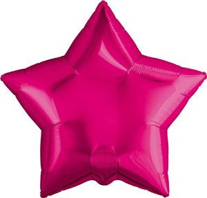 Magenta Star Balloon