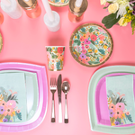 Posh PinkAholic Dinner Plates from Jollity & Co