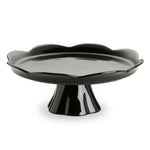 Sleek Black Cake Pedestals