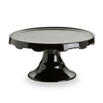 Sleek Black Cake Pedestals