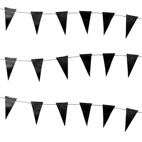 Mini Black Flag Garland
