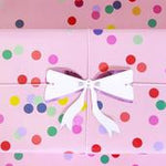 Confetti Patterned Gift Wrap