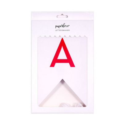 BRIGHT BIRTHDAY LETTER BANNER