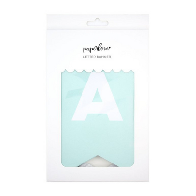 Mint Letter Banner