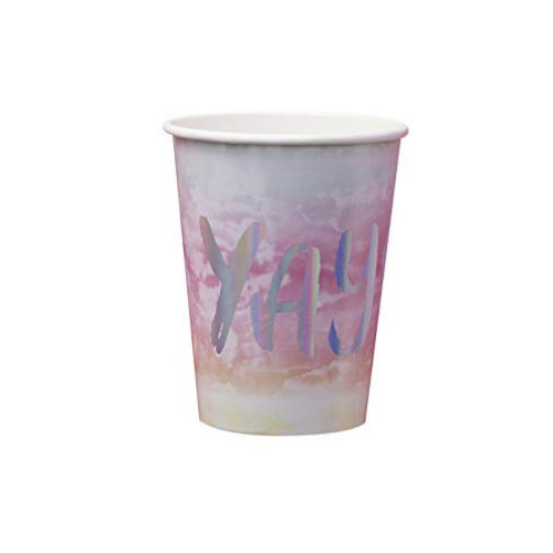 "Yay" Ombre 9 oz Cups