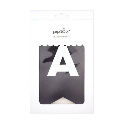 Black Letter Banner