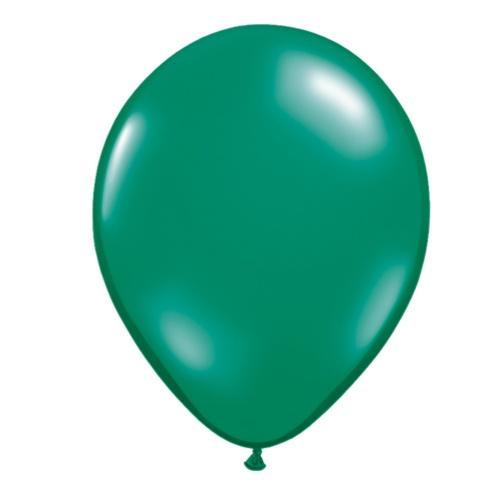 Latex Balloon, Emerald Green Pearl