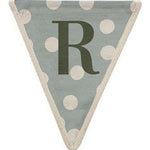 Fabric Bunting Letter R