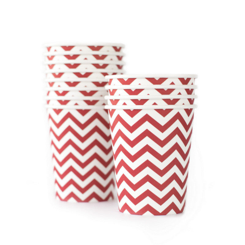 Chevron Red Cup