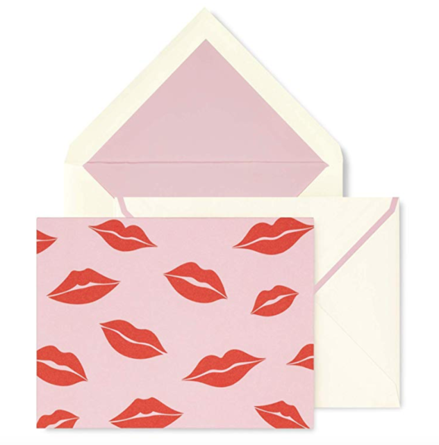 Lips Notecard Set