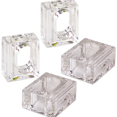 Flower Holder Napkin Rings