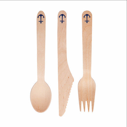 Anchor Wooden Cutlery