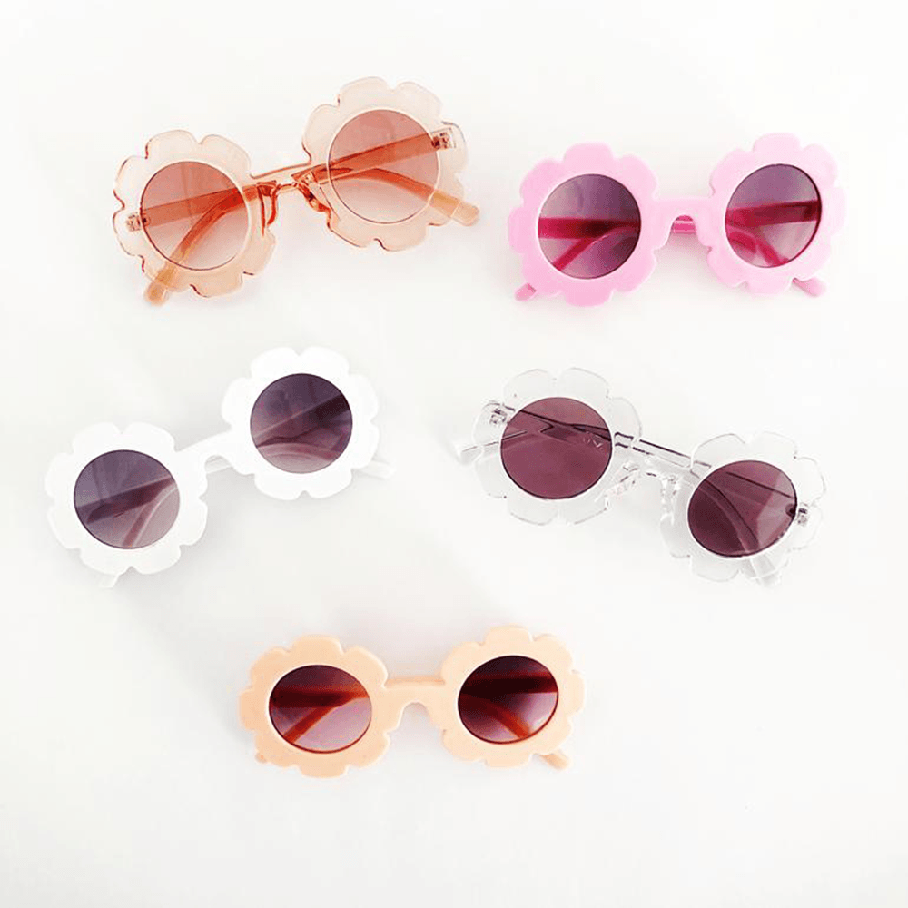 Round Wild Flower Sunnies - 4 Color Options, Shop Sweet Lulu